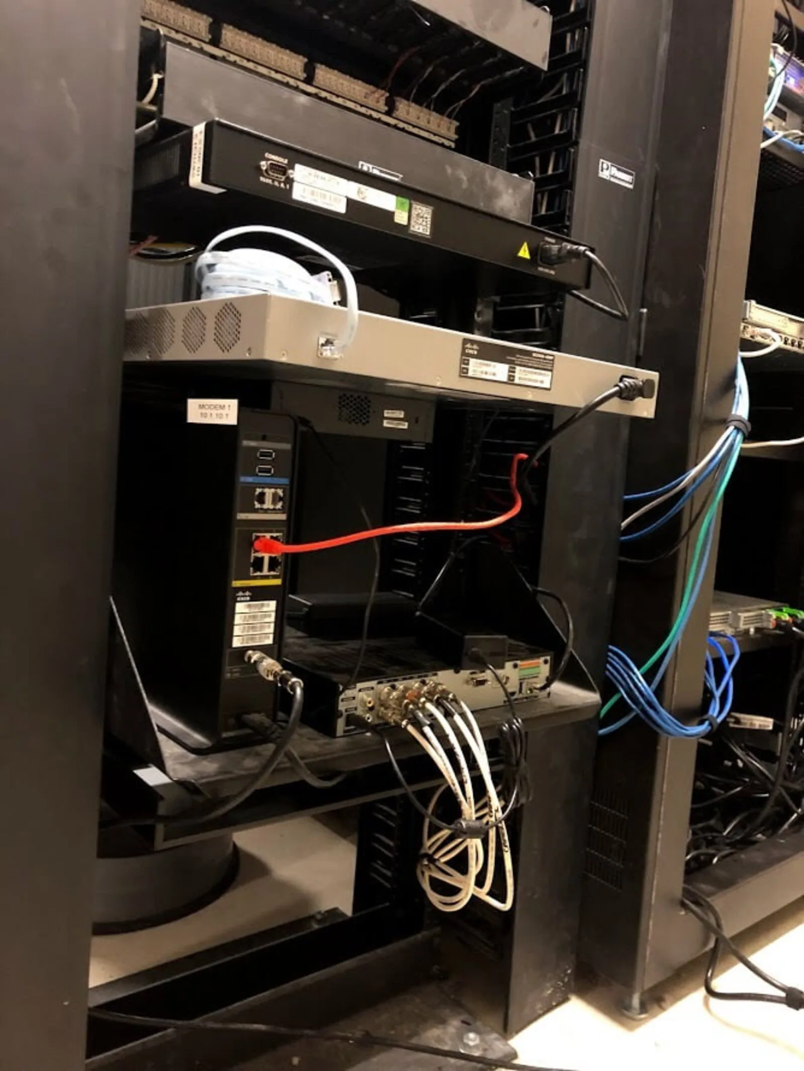 Loose items after — cleared and organized